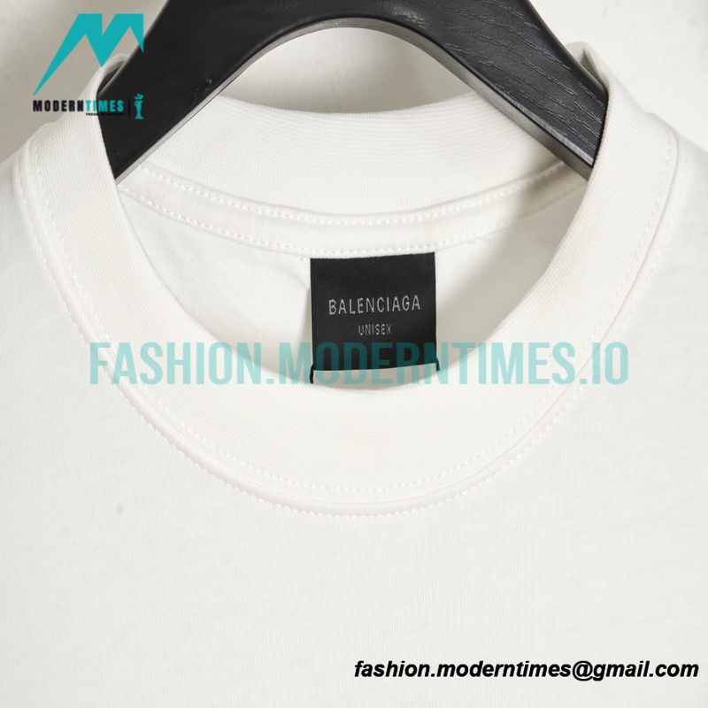 Balenciaga - 2023 Reverse Alphabet Print T-shirt Balenciaga - 2023 Reverse Alphabet Print T-shirt